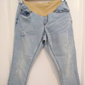 Jessica simpson Maternity destressed jeans